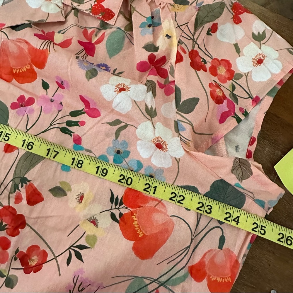 Cat’s Pajamas Strawberry Fields Voile Capri Pajama Set ladies XL NWT - Picture 5 of 14